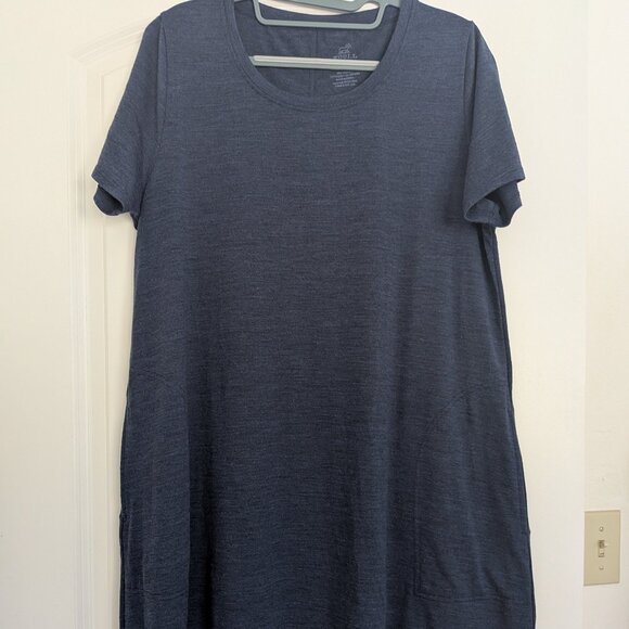 Woolx Georgie Dress, Large, Twilight Blue - Picture 2 of 8